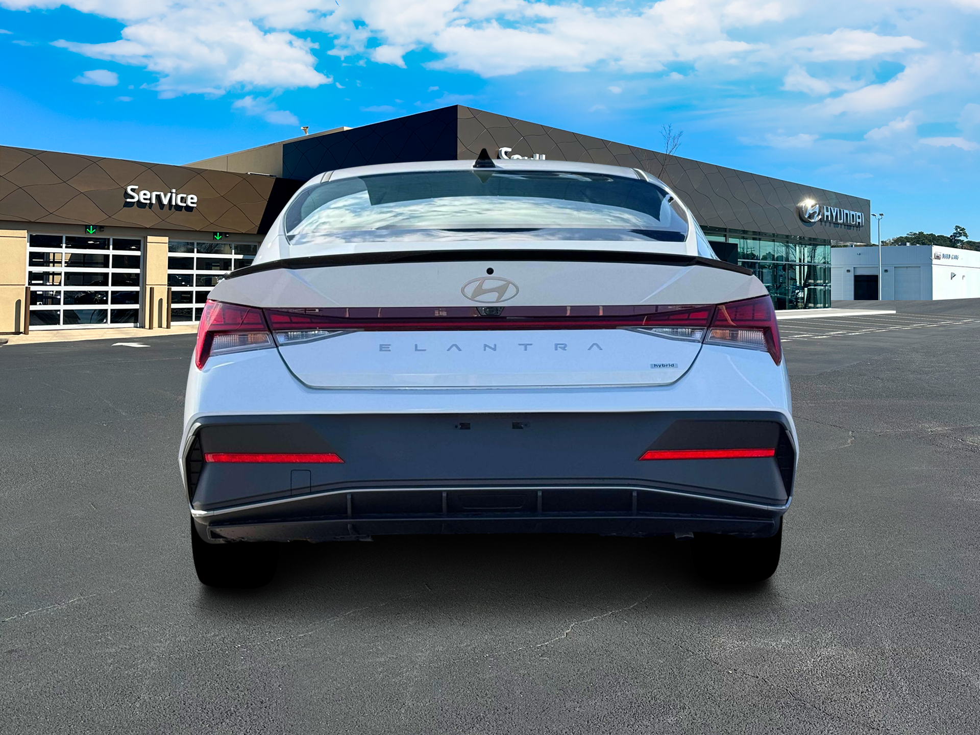 New 2025 White Hyundai SEL Sport image 6