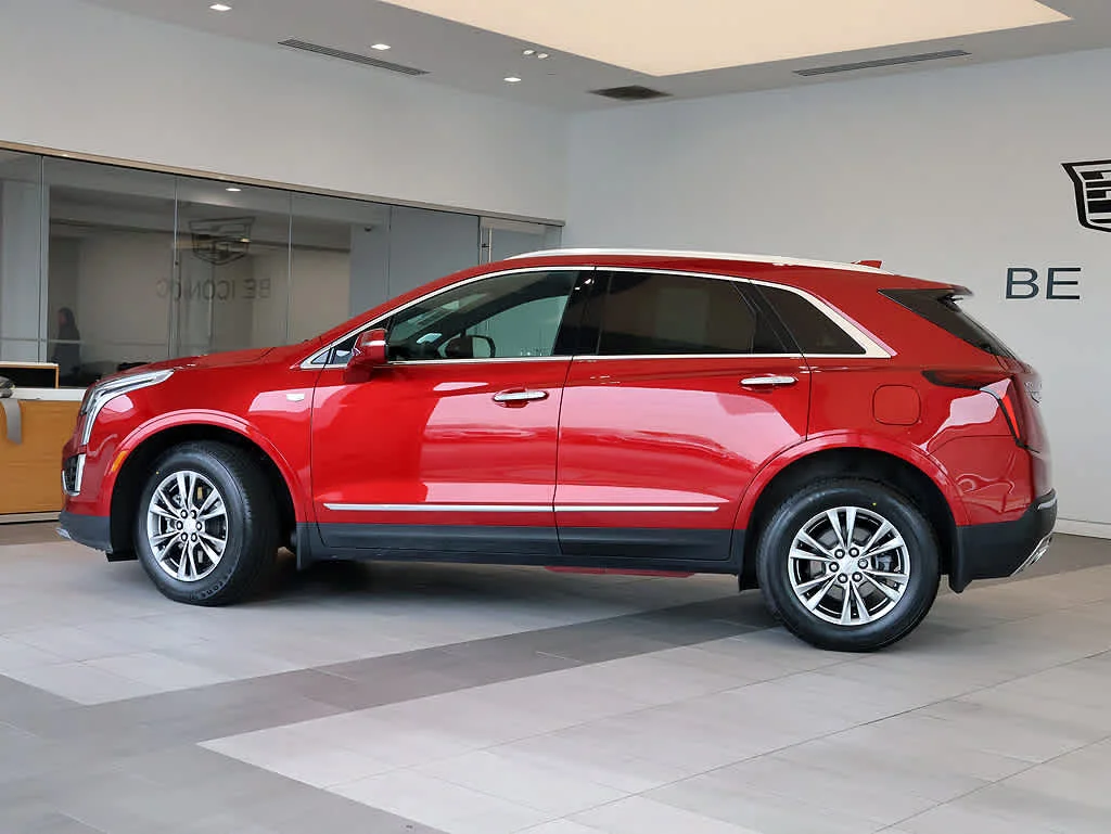 Used 2023 Radiant Red Tintcoat Cadillac Premium Luxury image 2