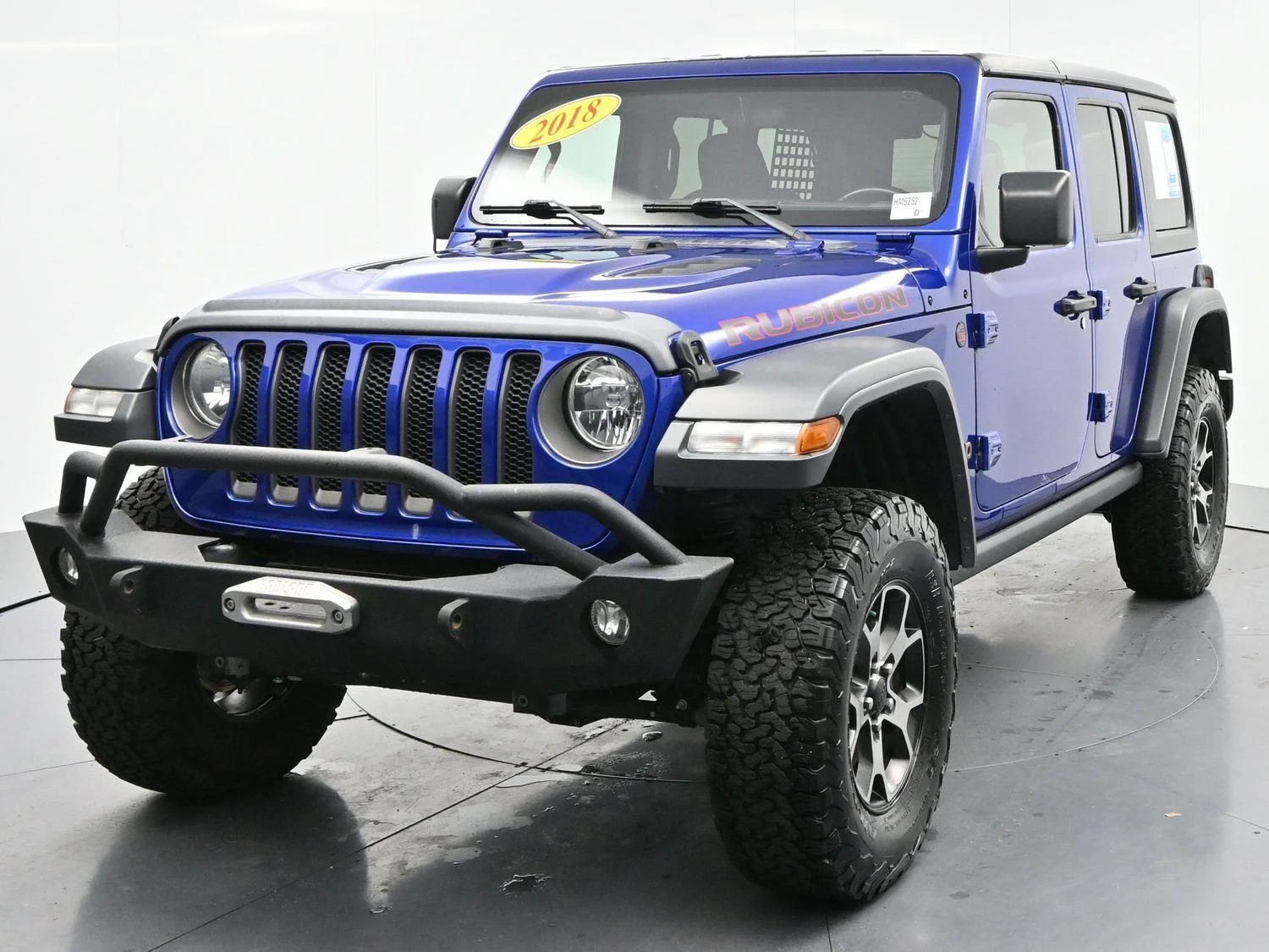 Used 2018 Ocean Blue Metallic Clearcoat Jeep Rubicon image 3