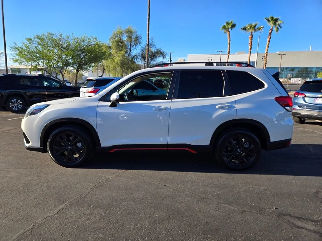 Used 2022 Crystal White Pea Subaru Sport image 3