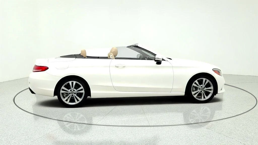 Used 2020 Polar White Mercedes-Benz C 300 Cabriolet image 4