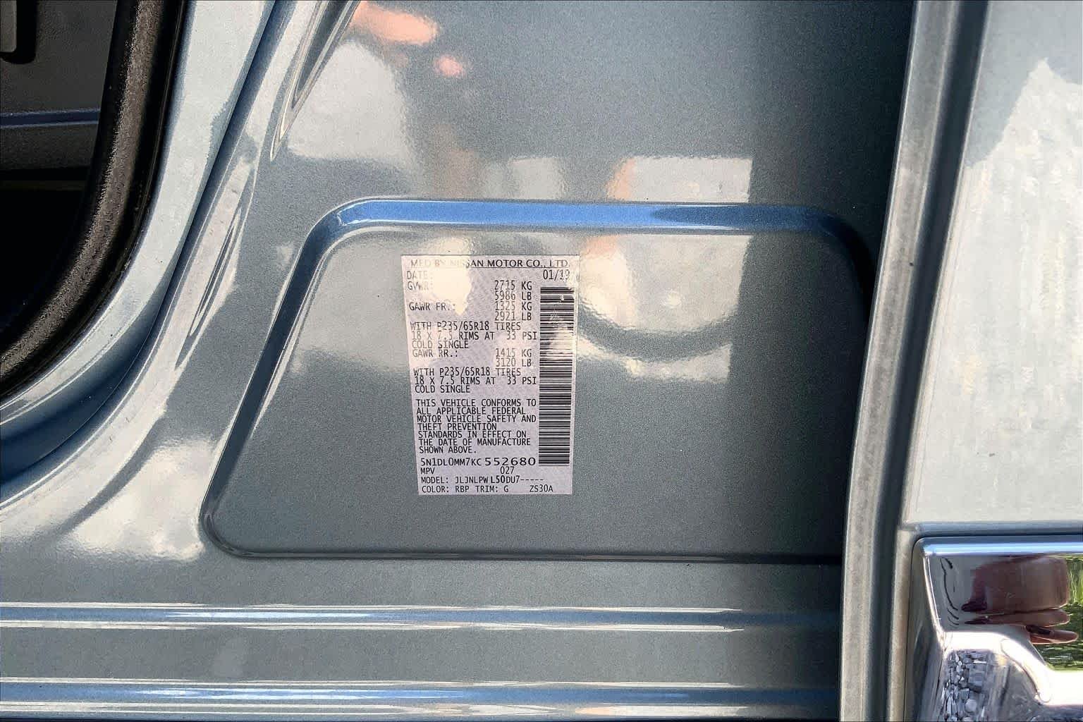 Used 2019 Hagane Blue INFINITI PURE image 34