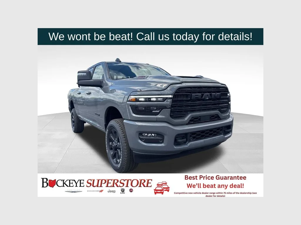 New 2026 Ceramic Gray Clear-Coat Exterior Paint RAM LARAMIE image 1