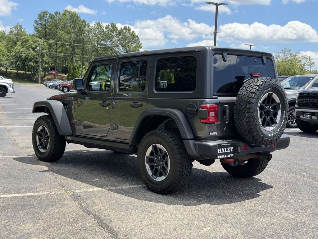 Used 2019 Gray Jeep Unlimited Rubicon image 22