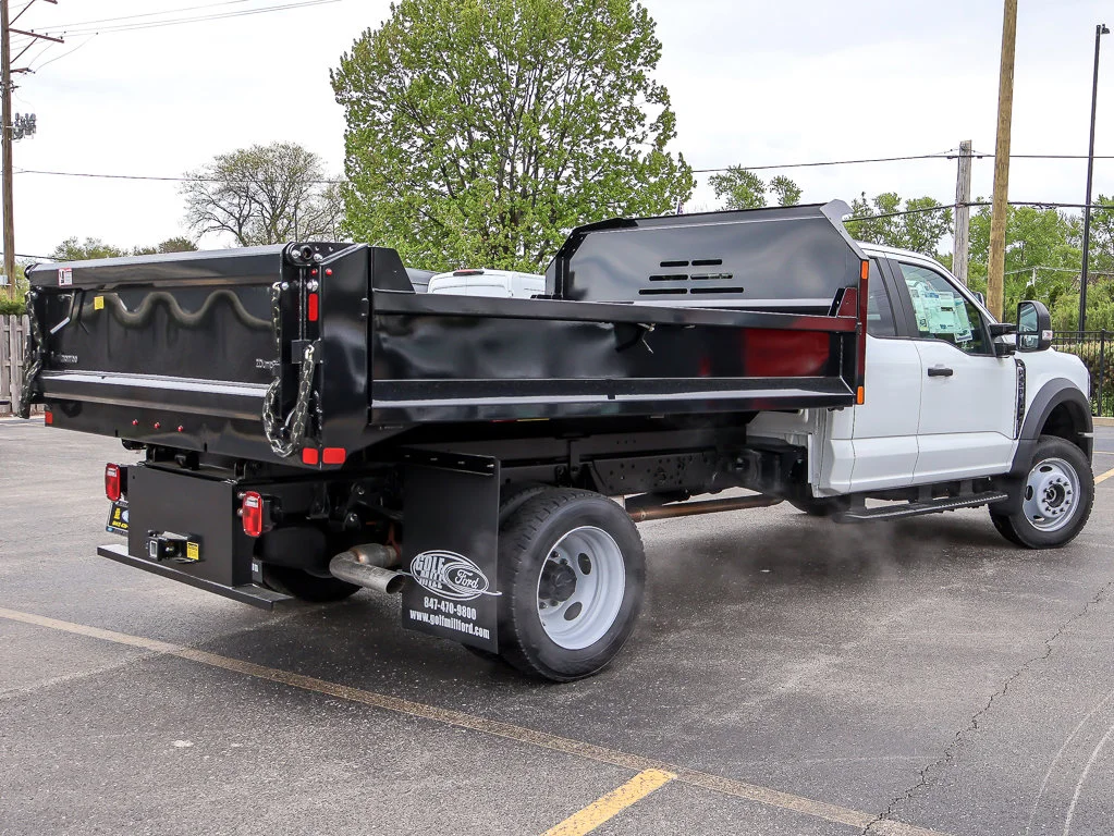 New 2026 Oxford White Ford 11' Dump Body image 10