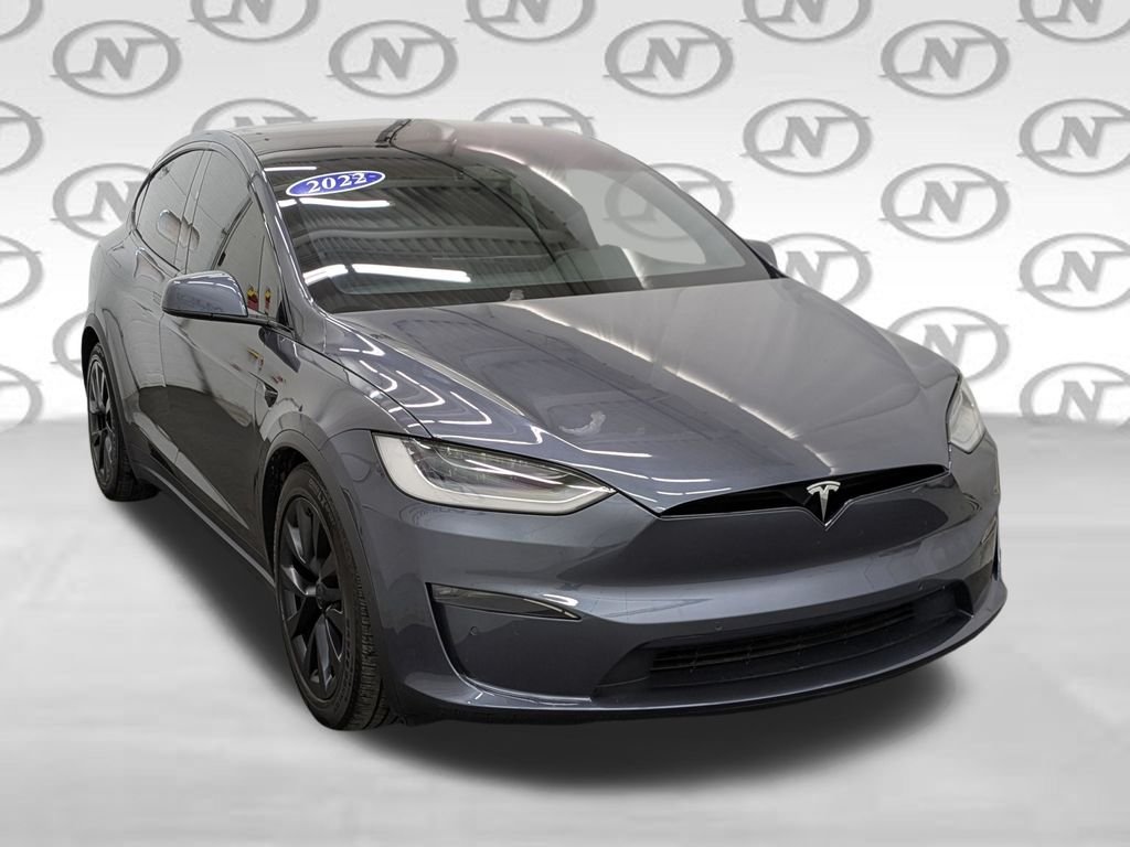 Used 2022 Gray Tesla Base image 21