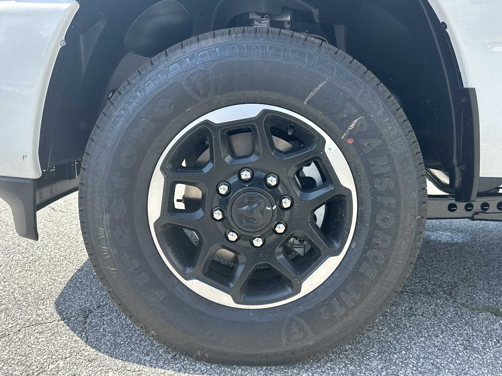 New 2026 Bright White Clear-Coat Exterior Paint RAM Laramie image 11