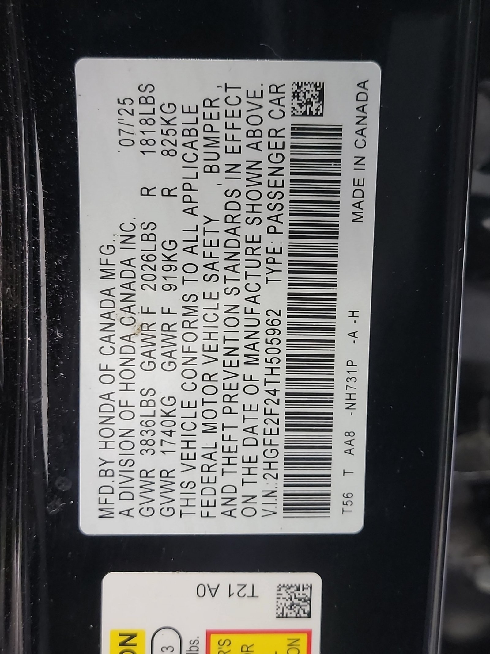 2026 Honda Civic LX - Photo 32