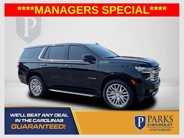 Used 2023 Black Chevrolet High Country image 1