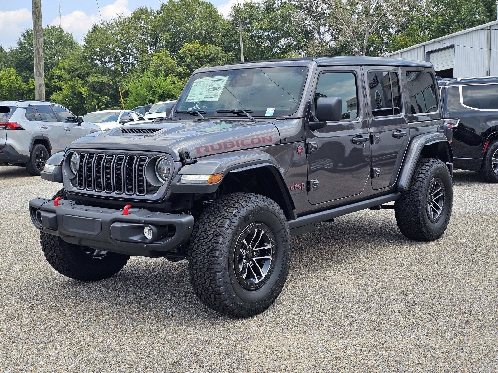 New 2026 Granite Crystal Metallic Clear-Coat Exterior Paint Jeep Rubicon X image 1