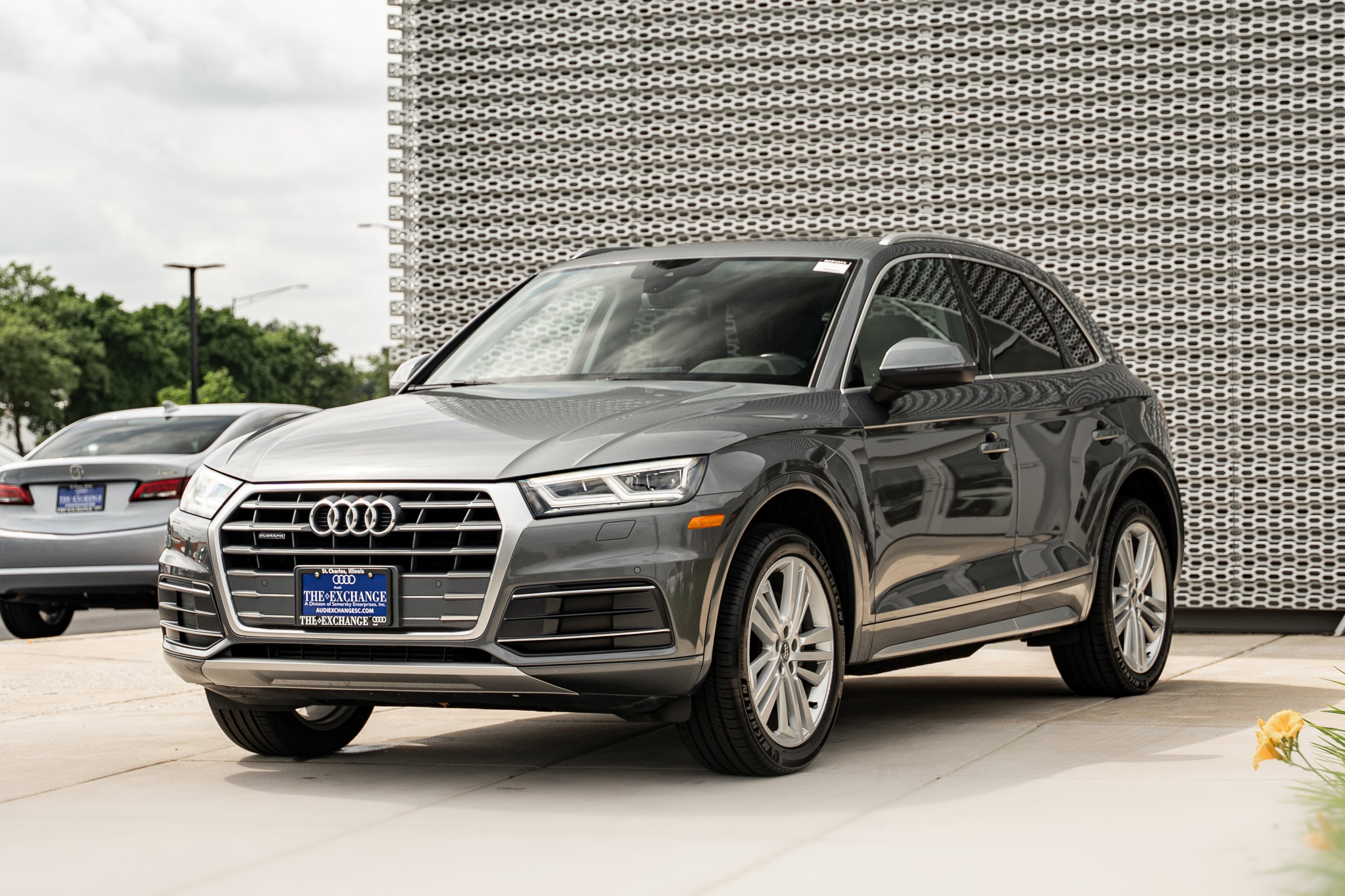 Used 2018 Monsoon Gray Metallic Audi Premium Plus image 7