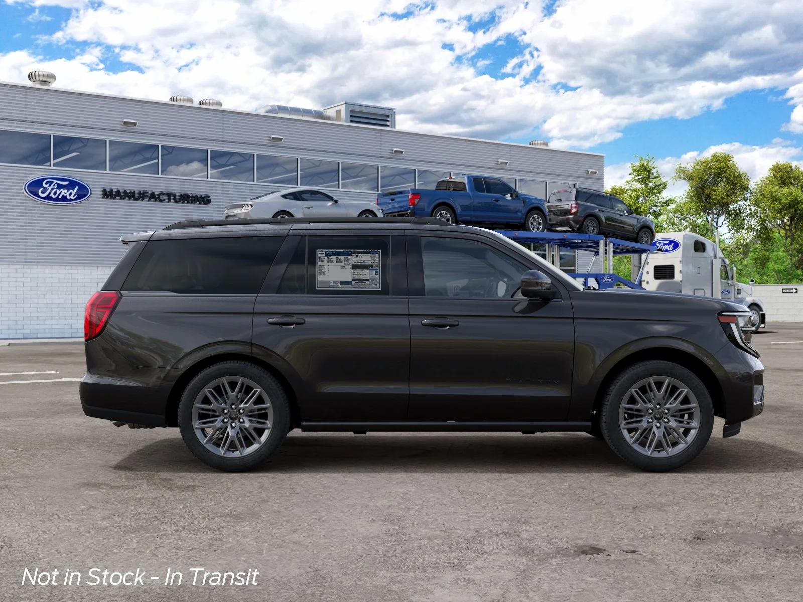 New 2027 Dark Matter Gray Metallic Ford Platinum image 5