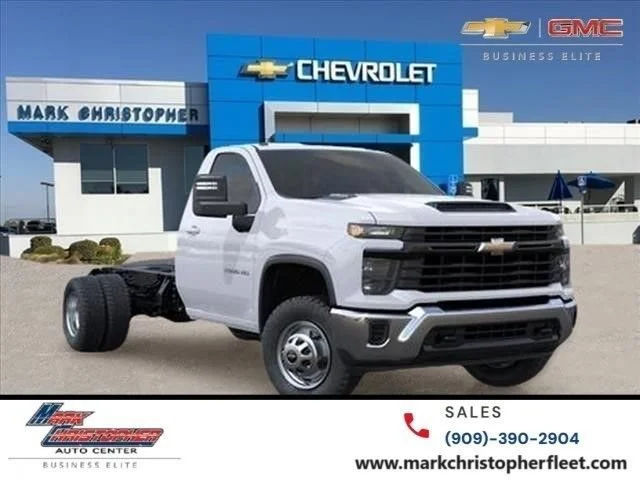 New 2026 Summit White Chevrolet Work Truck image 1
