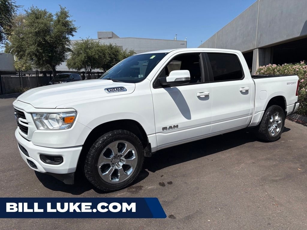 Used 2020 White Ram Big Horn/Lone Star image 1