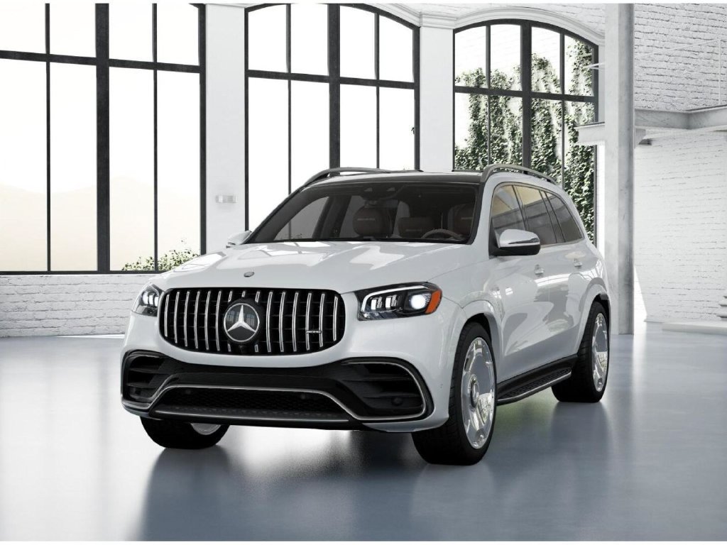 New 2026 MANUFAKTUR Moonlight White Metallic Mercedes-Benz AMG® GLS 63 4MATIC+ SUV image 83