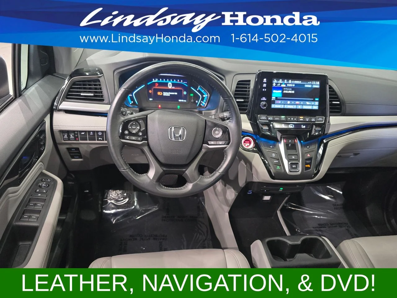 Used 2024 Obsidian Blue Pearl Honda Touring image 12