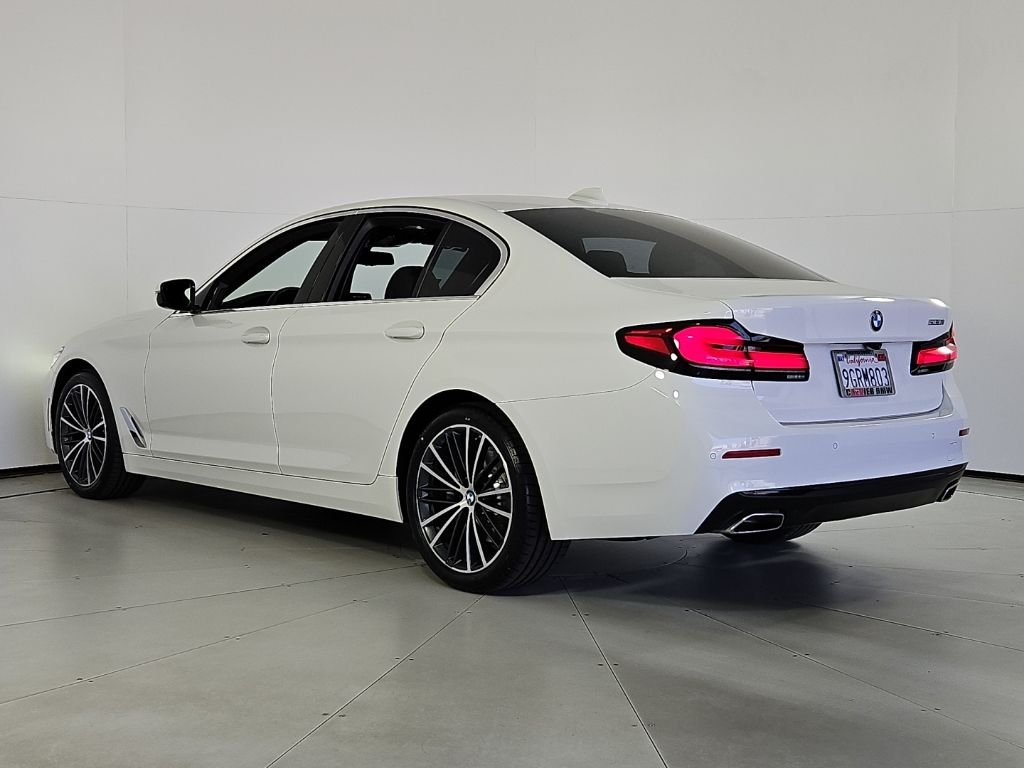 Certified Used 2023 Alpine White BMW 530i image 8