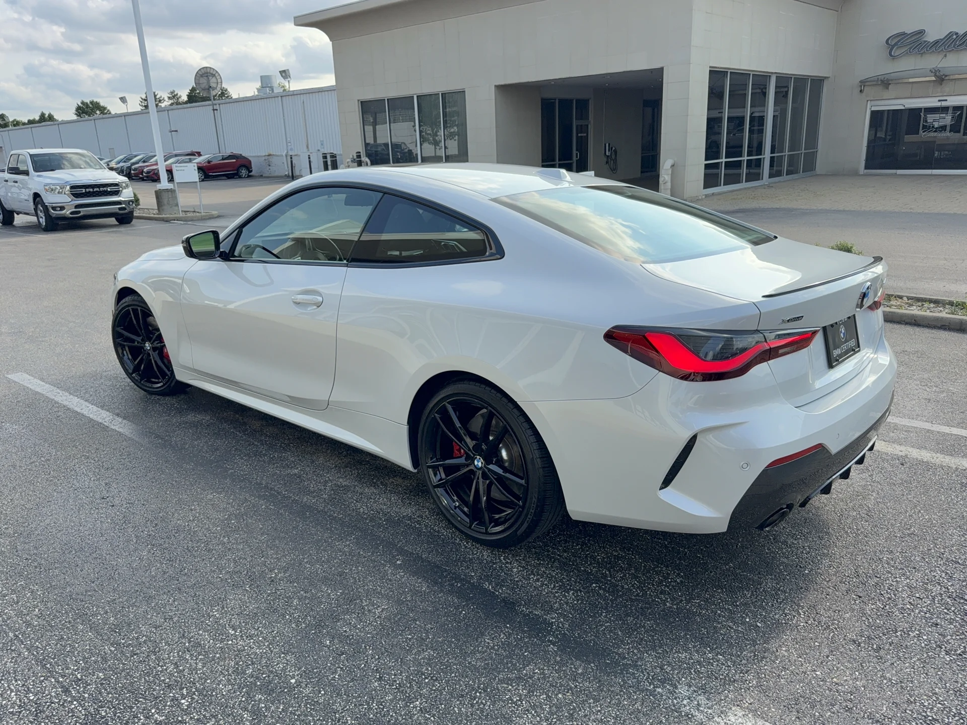 Certified Used 2024 Mineral White Metallic BMW 430i xDrive image 6