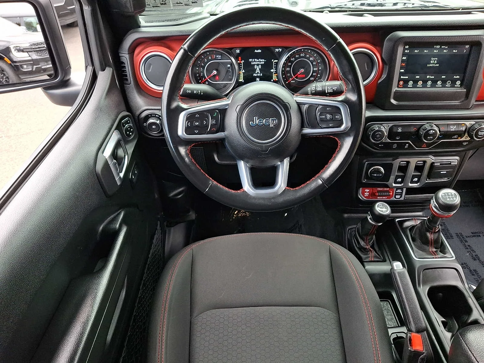 Used 2021 Granite Crystal Metallic Clearcoat Jeep Rubicon image 11