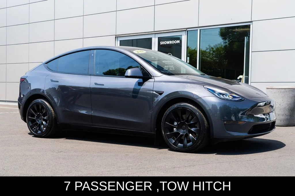 Used 2022 Gray Tesla Long Range image 1
