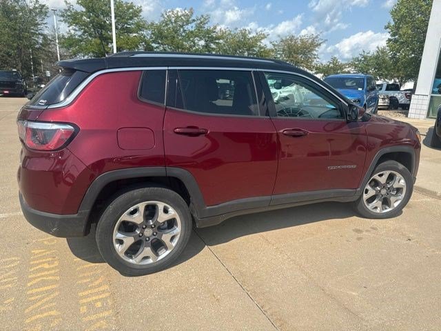 Certified Used 2020 Velvet Red Pearlcoat Jeep Limited image 3