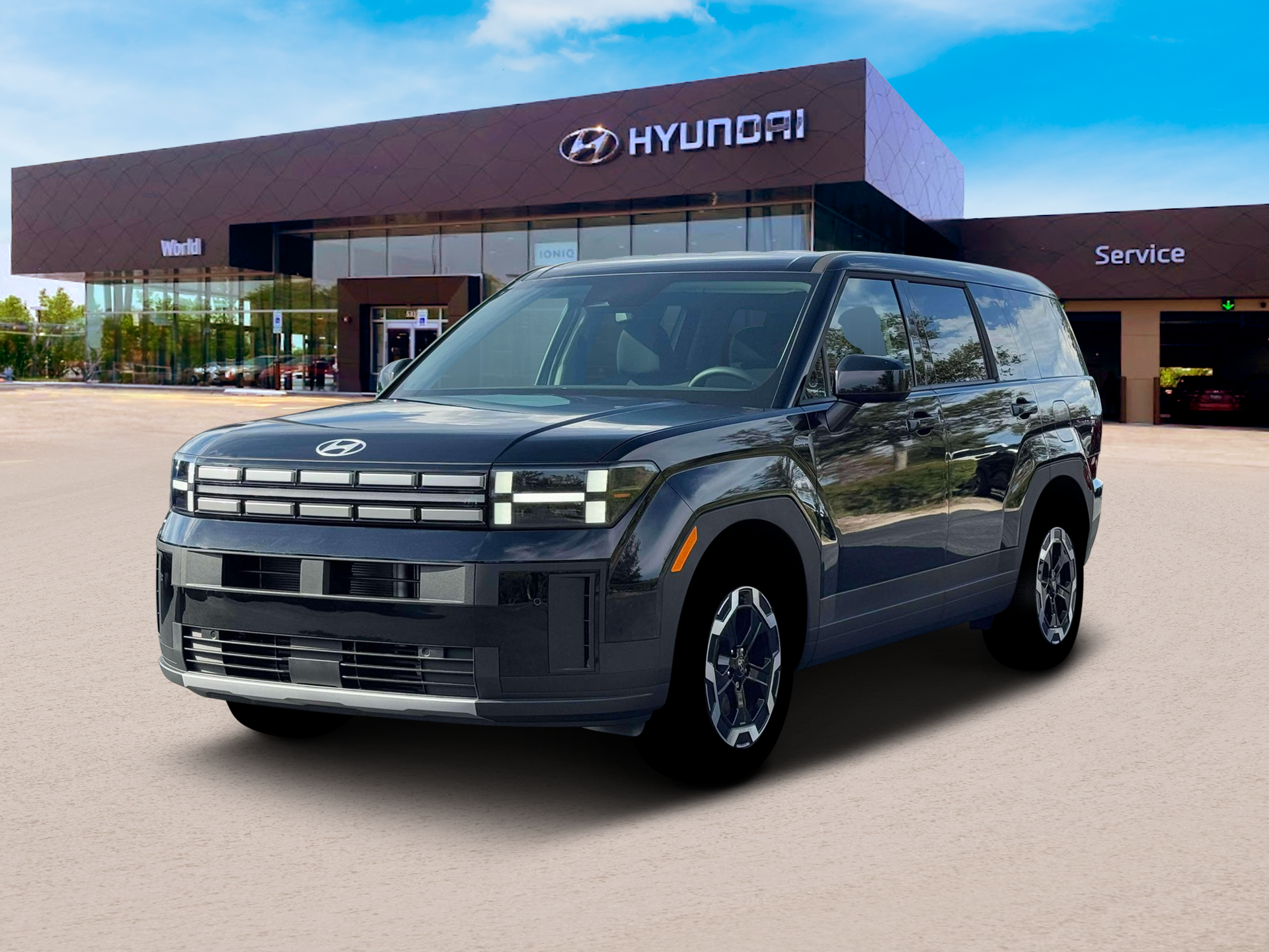 New 2026 Phantom Black Hyundai SE FWD image 1
