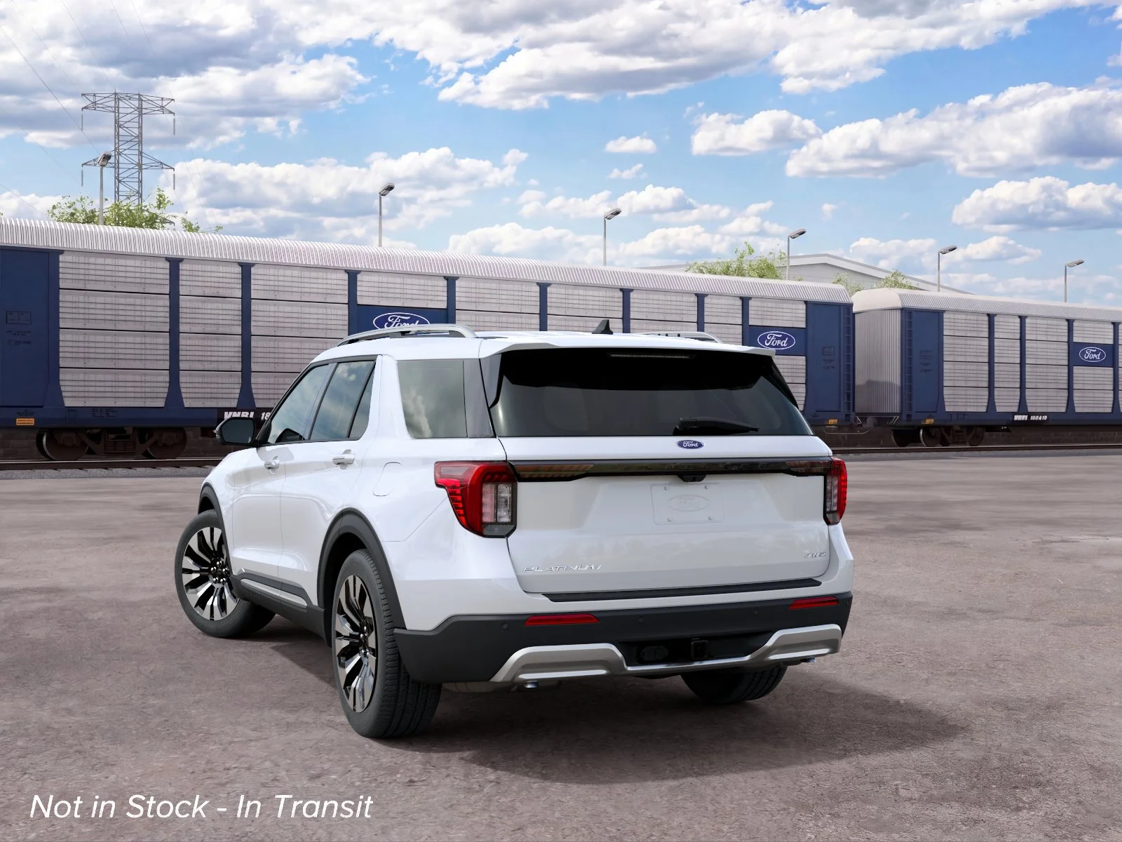 New 2027 White Ford 4DR 4WD PLTNM image 21