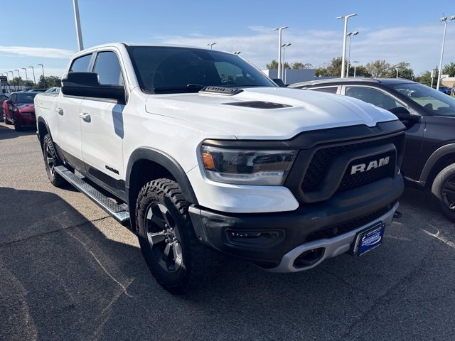 Used 2019 Bright White Clearcoat Ram Rebel image 3