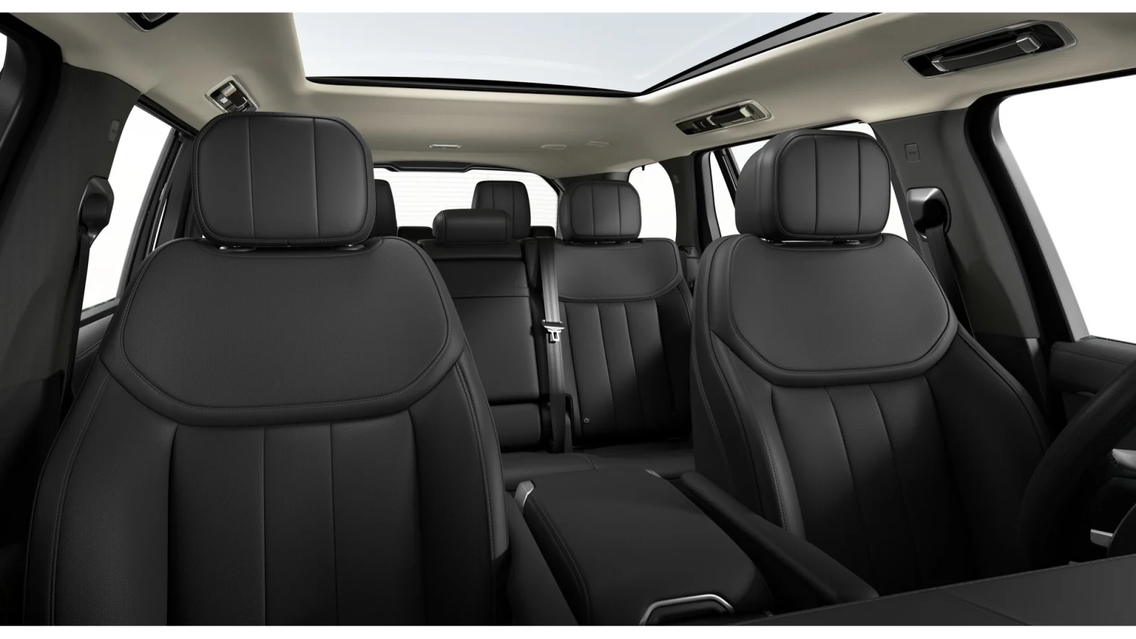 New 2026 Obsidian Black in gloss finish LAND ROVER SE 7 Seats 400PS image 6