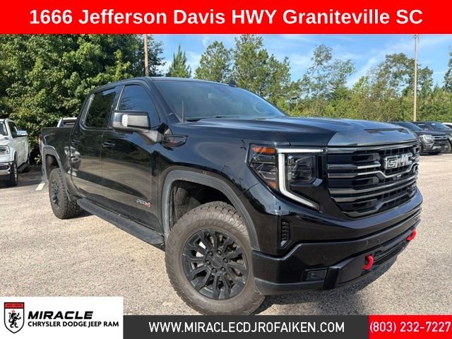 Used 2023 Black GMC AT4 image 1
