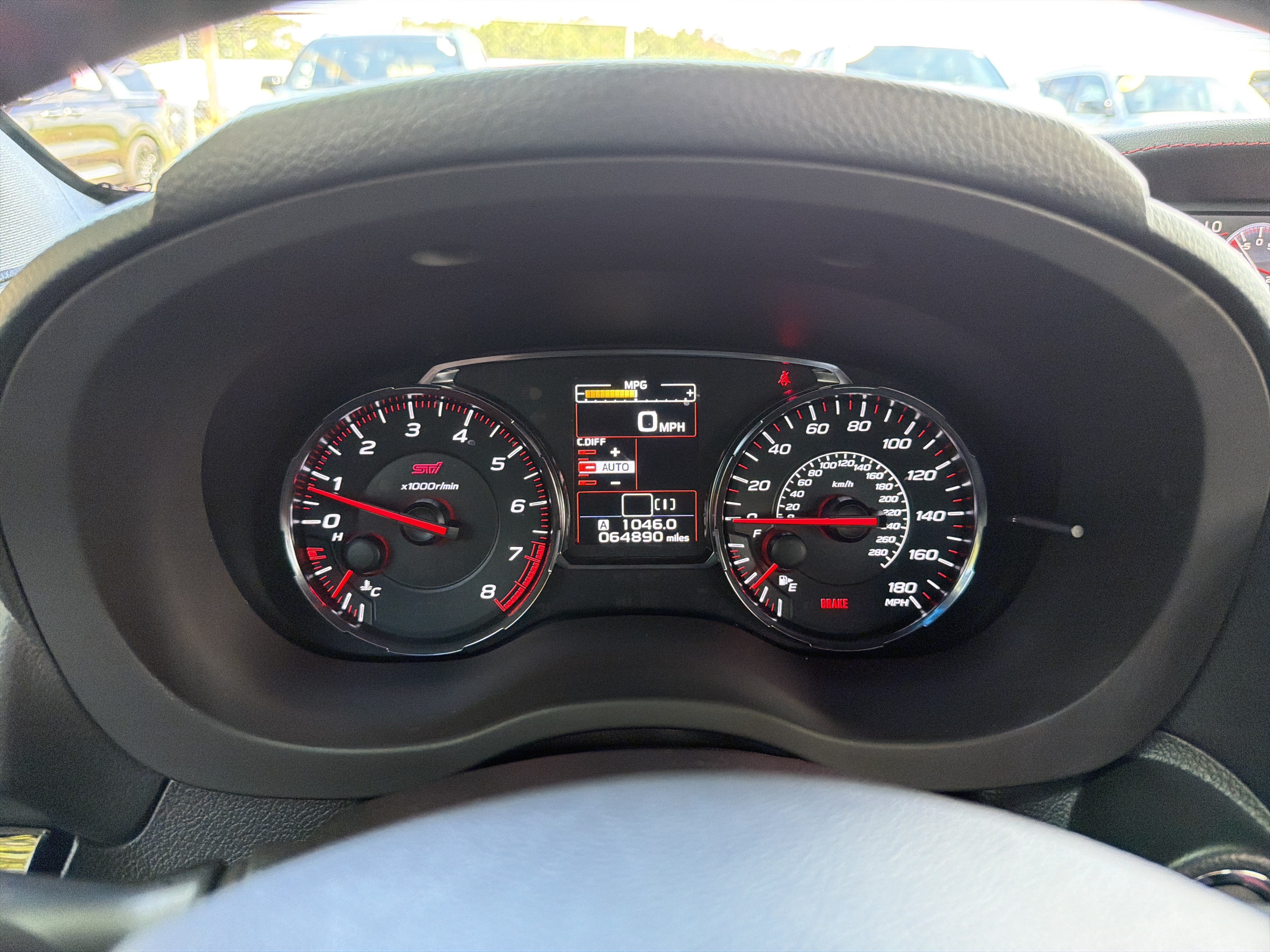 Used 2021 Crystal White Pearl Subaru STI image 27
