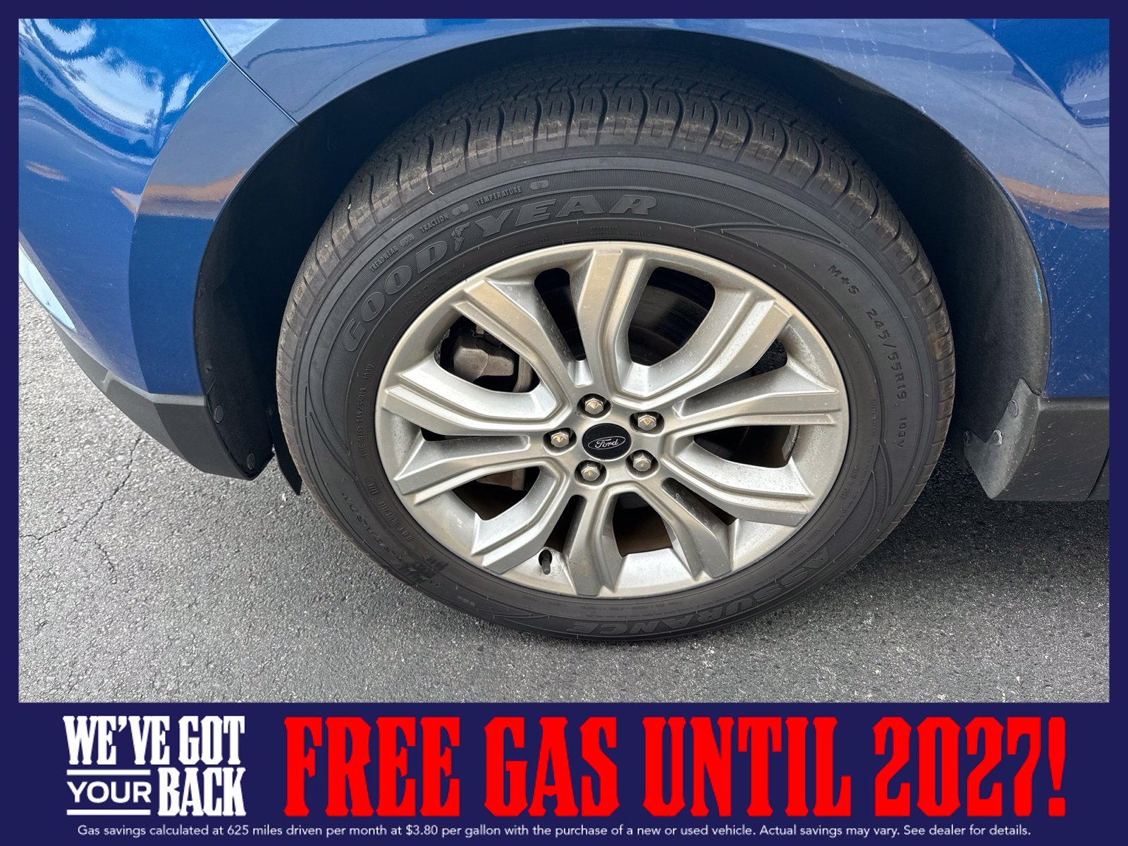 New 2023 Blue Ford Titanium image 10