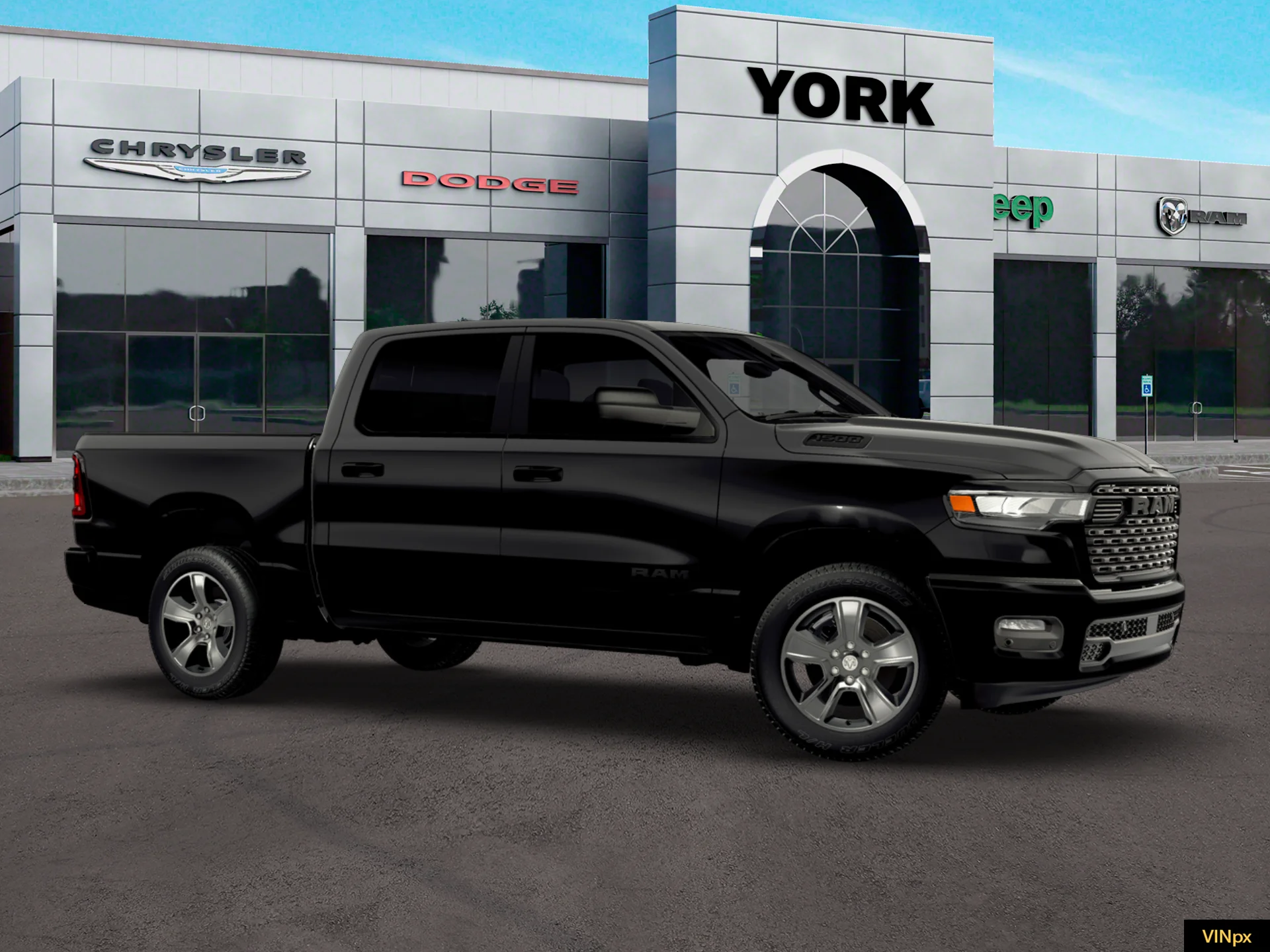 New 2026 Diamond Black Crystal Pearl-Coat Exterior Paint RAM Express image 22