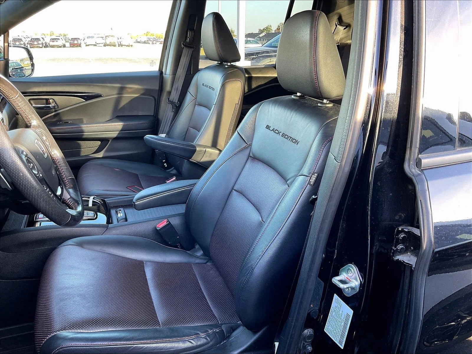 Certified Used 2022 Crystal Black Pearl Honda Black Edition image 6