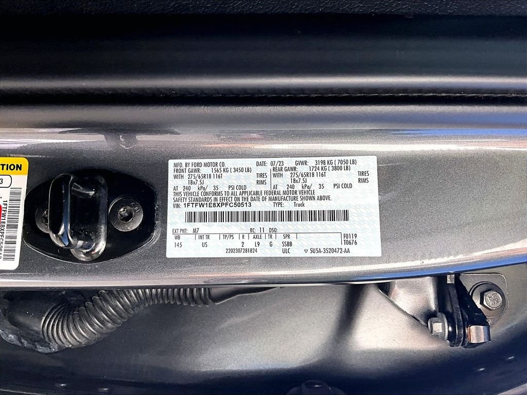 Used 2023 Gray Metallic Ford XLT image 36
