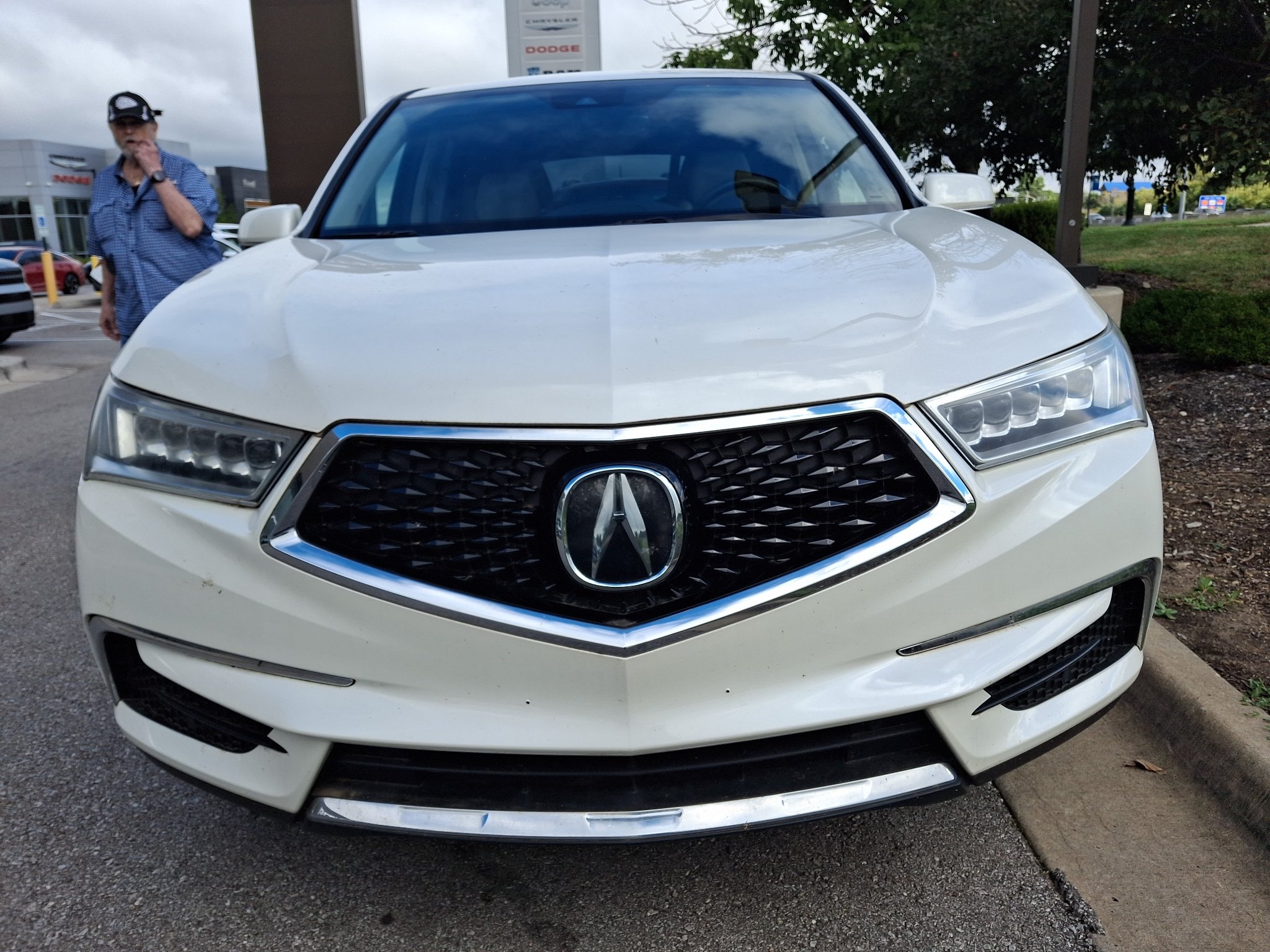 Used 2018 White Diamond Pearl Acura 3.5L (A9) image 6