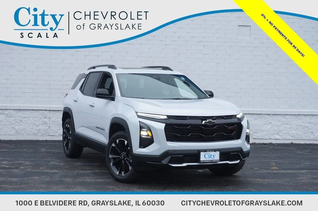 New 2026 Polar White Tricoat Chevrolet RS image 1