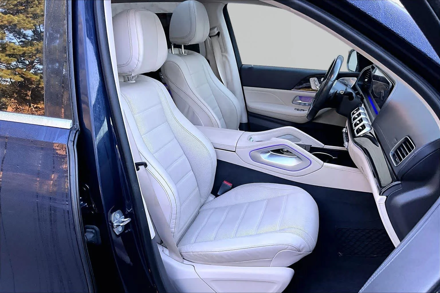Used 2020 Lunar Blue Metallic Mercedes-Benz GLS 450 image 17