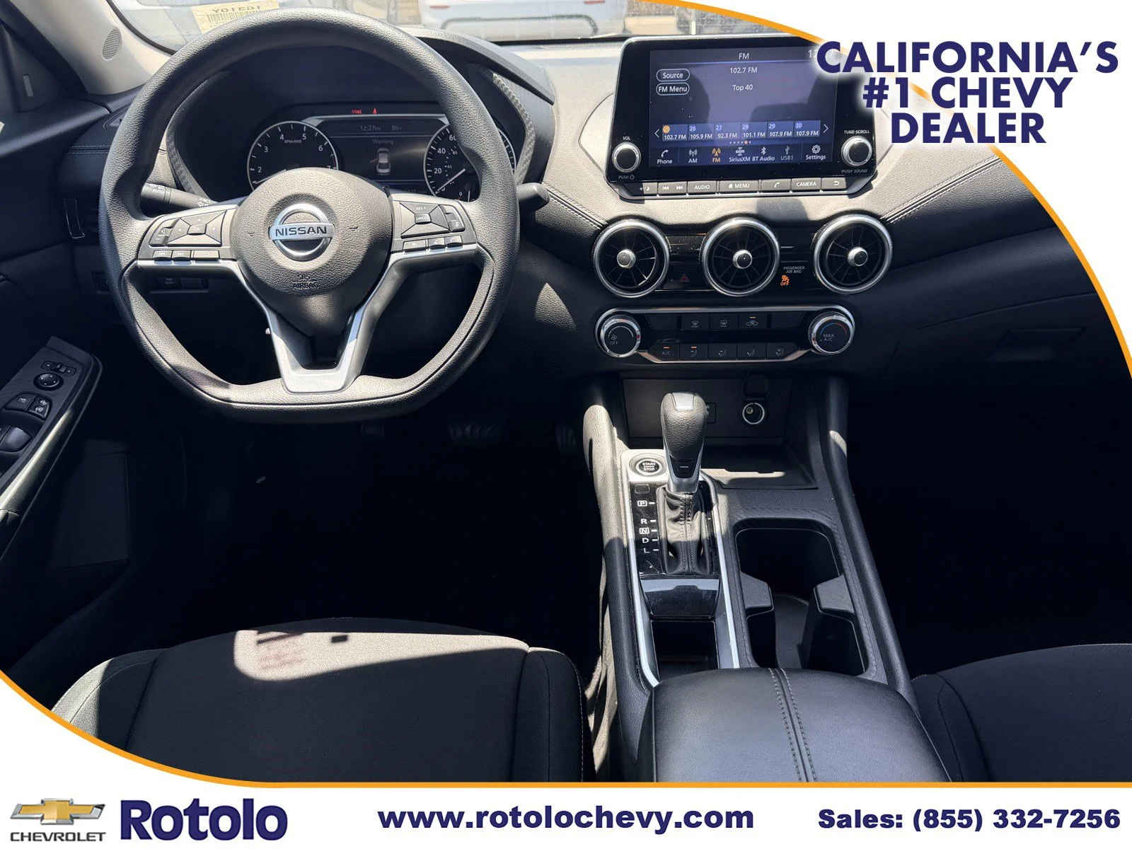 Used 2023 Electric Blue Metallic Nissan SV image 14