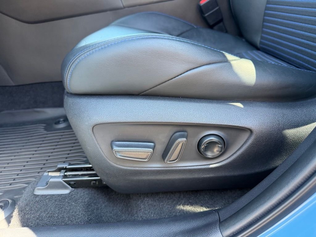 Used 2022 Cavalry Blue/Midnight Black Metallic Toyota XSE image 14