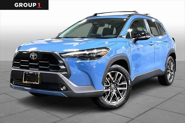 CAVALRY BLUE 2026 Toyota Corolla Cross XLE AWD SUV / Crossover All-Wheel Drive Continuously Variable Transmission