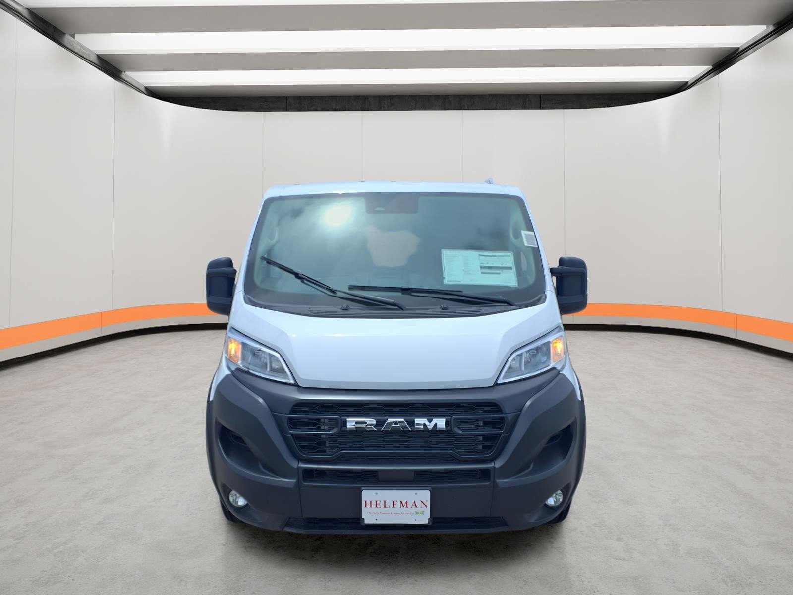 New 2026 Bright White Clear-Coat Exterior Paint RAM Tradesman image 2