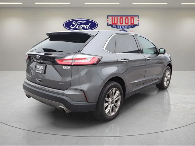 Used 2024 Gray Metallic Ford Titanium image 3