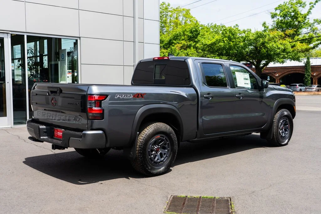 New 2026 Gun Metallic Nissan Crew Cab PRO-4X® Long Bed image 6