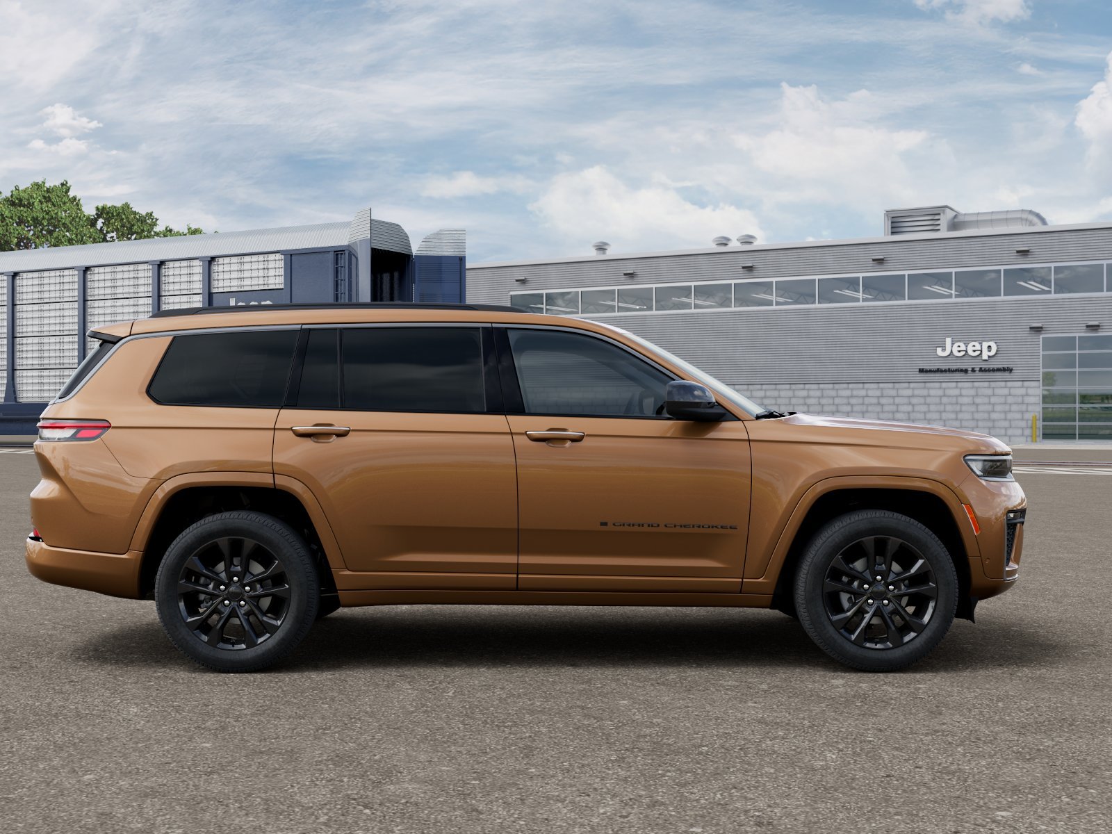 New 2026 Copper Shino Metallic Clear-Coat Exterior Paint Jeep Limited Reserve image 12