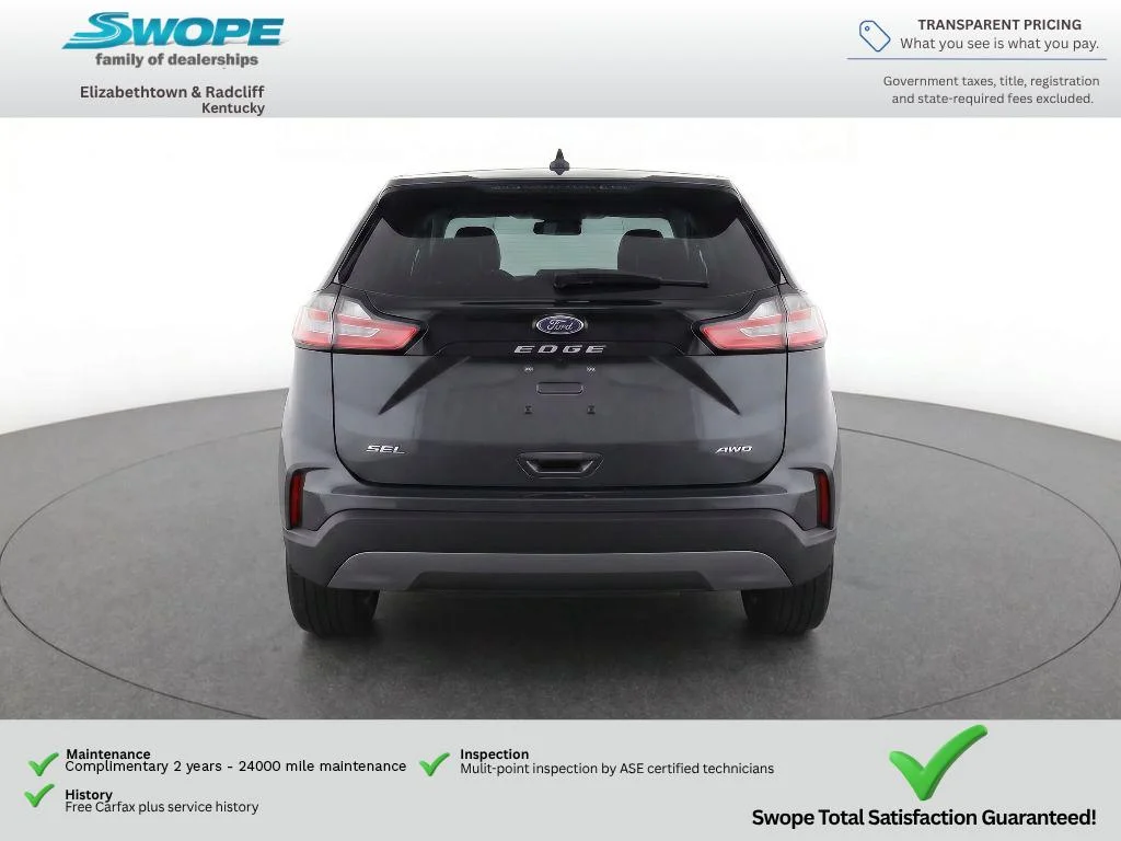 Used 2024 Forged Green Metallic Ford SEL image 10