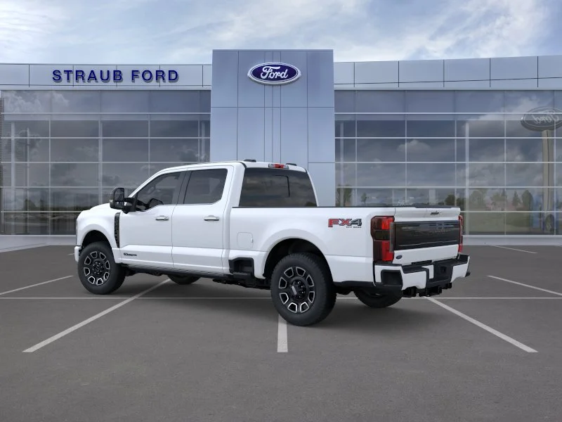 New 2025 Star White Metallic Tri-Coat Ford F-350® Platinum® image 26
