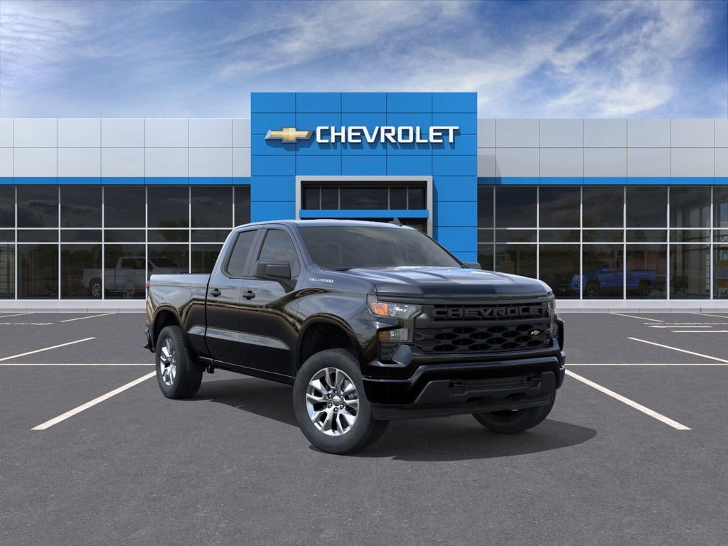 New 2026 Chevrolet Silverado 1500 Custom 4D Extended Cab