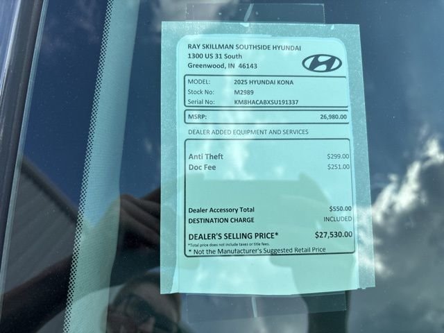 Certified Used 2025 Gray Hyundai SE image 2