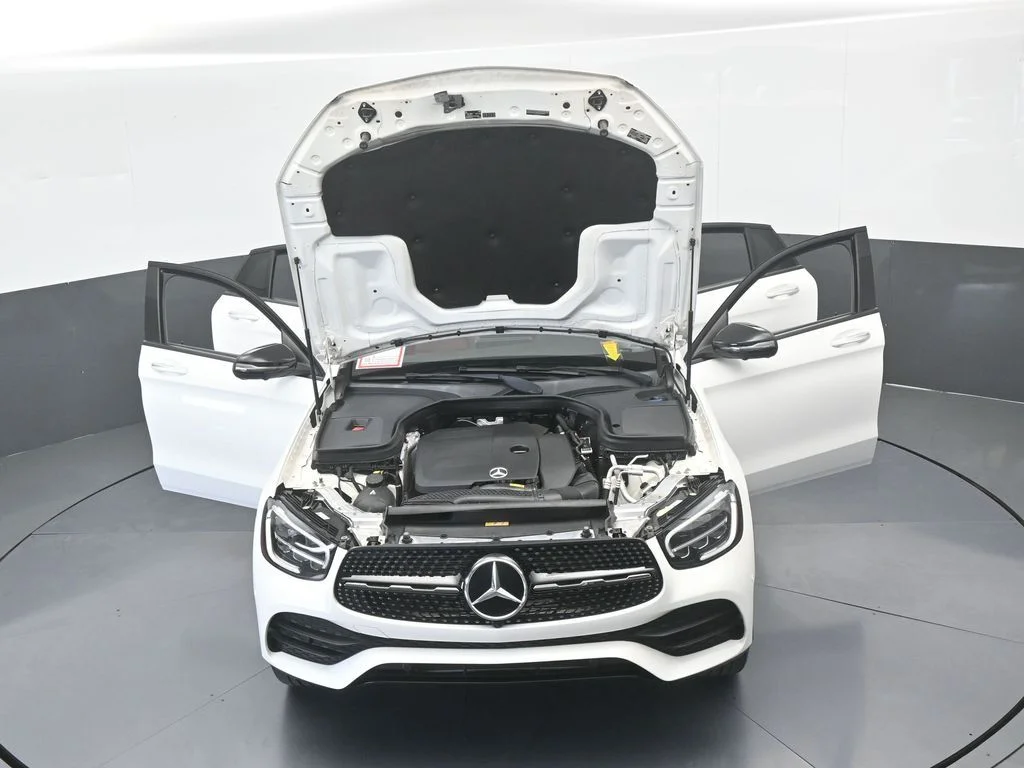 Used 2022 Diamond White Mercedes-Benz GLC 300 Coupe image 84